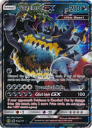 Guzzlord GX (63a/111) (Tarjeta Jumbo) [Sol y Luna: Invasión Carmesí] 