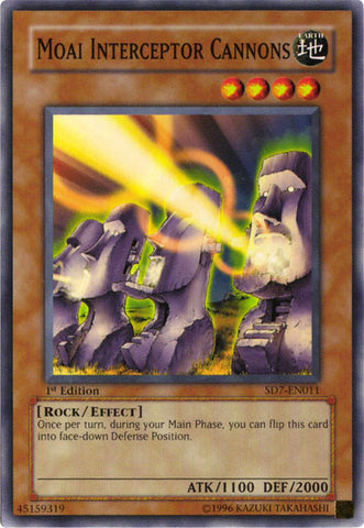 Cañones Interceptores Moai [SD7-EN011] Común 