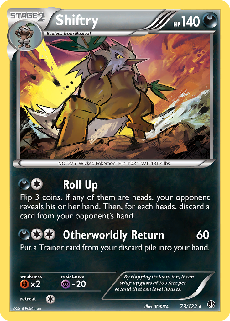 Shiftry (73/122) [XY: Punto de interrupción] 