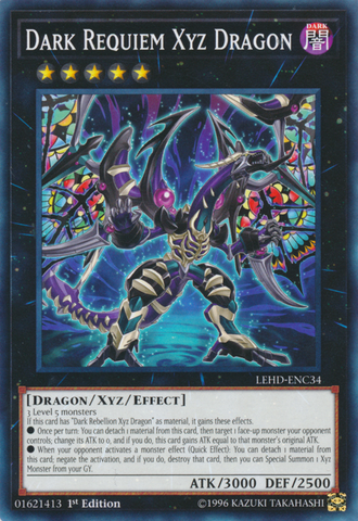 Dragón Xyz Réquiem Oscuro [LEHD-ENC34] Común 