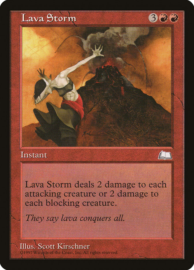 Tormenta de lava [Luz del tiempo] 