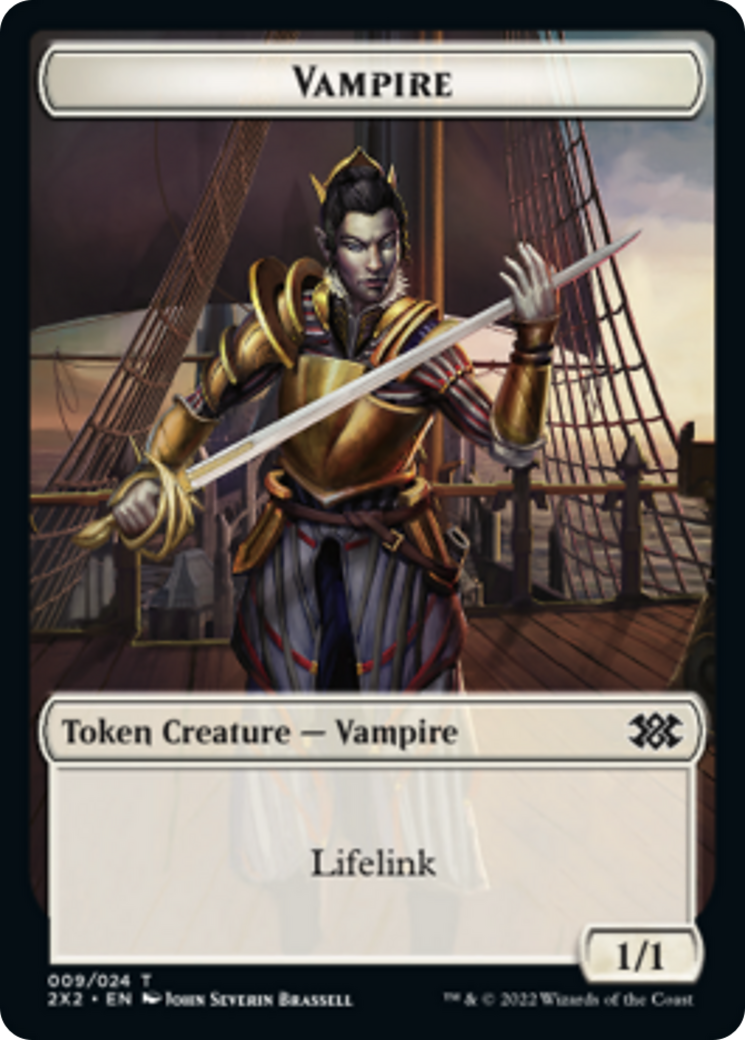 Faerie Rogue // Ficha de vampiro de doble cara [Fichas Double Masters 2022] 