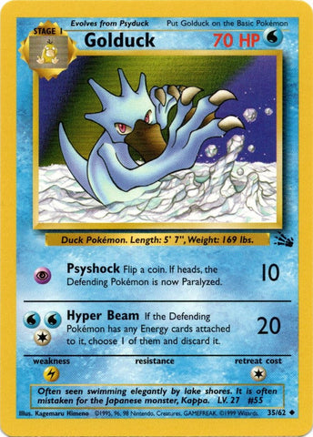 Golduck (35/62) [Fossil ilimitado] 