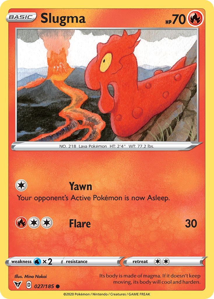 Slugma (027/185) [Espada y escudo: voltaje vivo] 