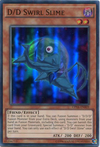 D/D Slime Remolino [OP04-EN009] Súper Raro 