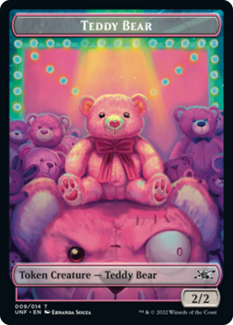 Oso de peluche // Ficha de doble cara Storm Crow [Tokens Unfinity] 