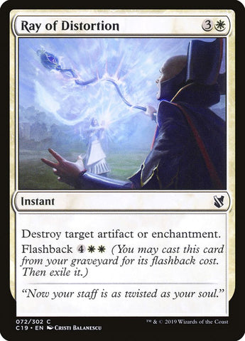 Rayo de distorsión [Commander 2019] 