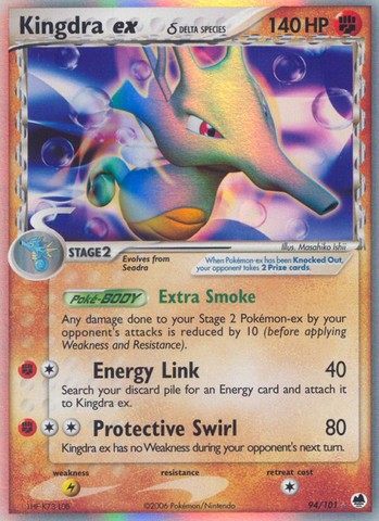 Kingdra ex (94/101) (Especie Delta) [EX: Dragon Frontiers] 