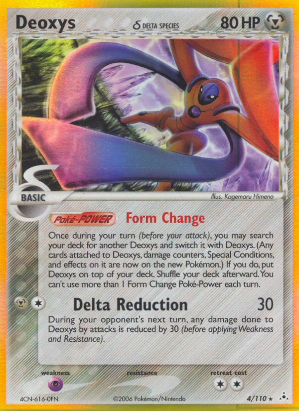Deoxys (4/110) (Especie Delta) [EX: Holon Phantoms] 
