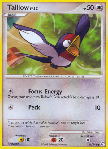 Taillow (124/146) [Diamante y Perla: Leyendas despiertas] 