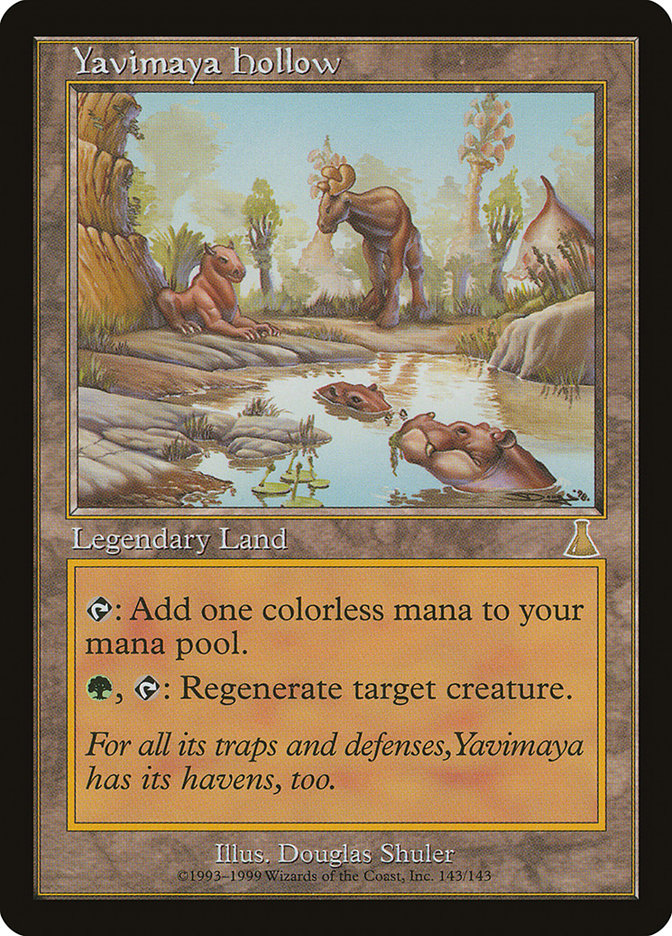 Yavimaya Hollow [El destino de Urza] 