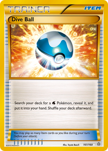 Bola de buceo (161/160) [XY: Choque primario] 