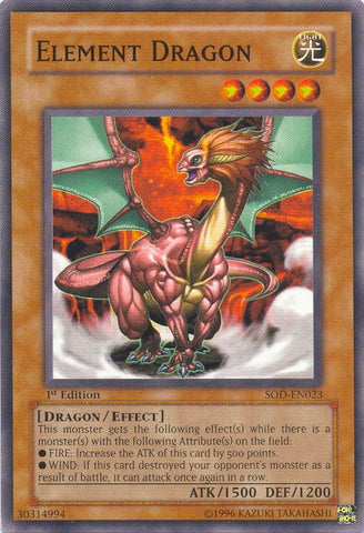Elemento Dragón [SOD-EN023] Común 