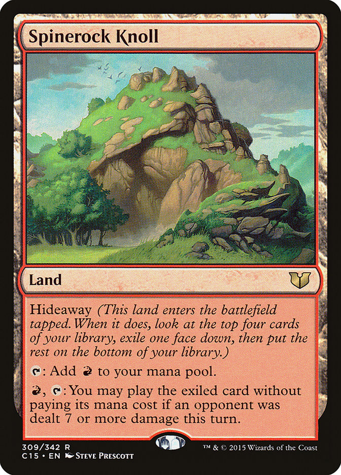 Spinerock Knoll [Comandante 2015] 