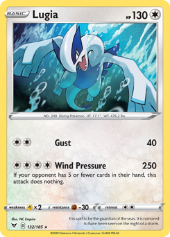Lugia (132/185) [Espada y escudo: voltaje vivo] 