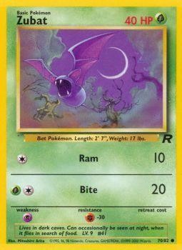 Zubat (70/82) [Equipo Rocket Ilimitado] 