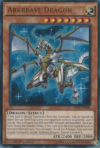 Dragón Arkbrave [SR02-EN000] Ultra raro 