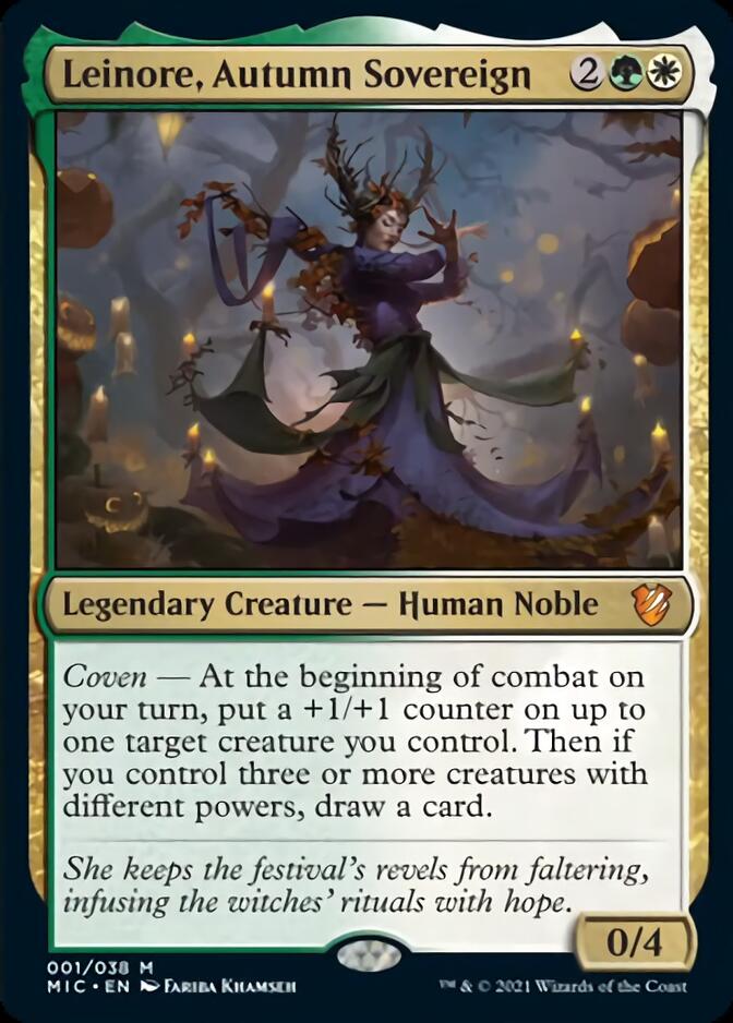 Leinore, soberana del otoño [Innistrad: comandante de la caza de medianoche] 