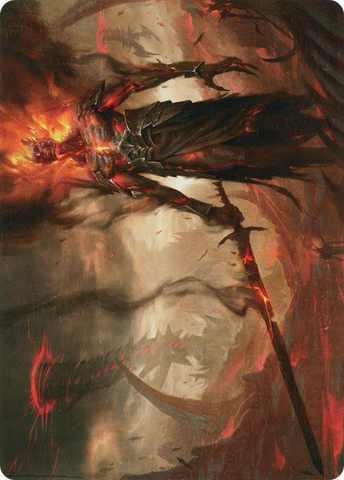 Tarjeta artística de Ashen Reaper [Serie de arte March of the Machine] 
