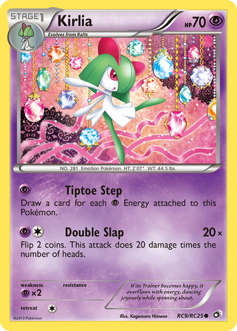 Kirlia (RC9/RC25) [Blanco y negro: Tesoros legendarios] 