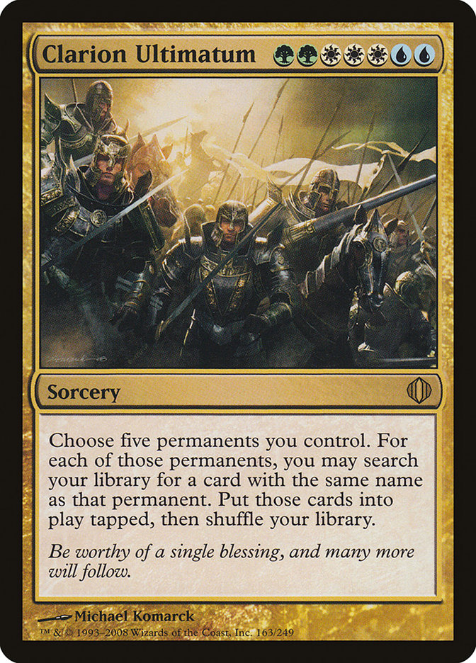 Clarion Ultimatum [Fragmentos de Alara] 