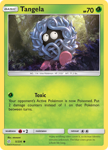 Tangela (5/236) [Sol y Luna: Eclipse cósmico] 