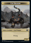 Gato Dragón // Soldado Ficha de doble cara [Fichas Double Masters 2022] 
