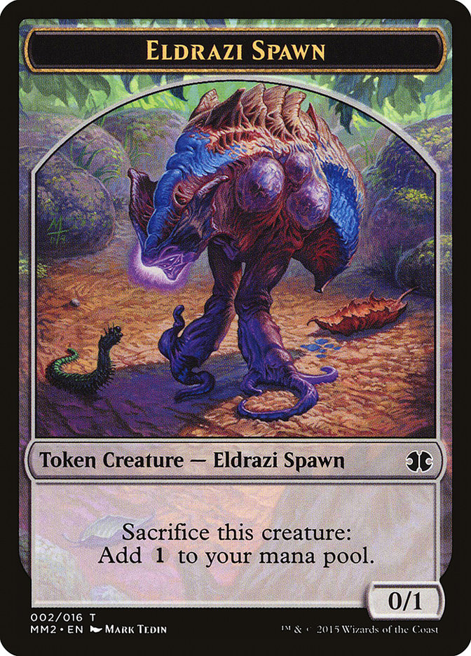 Ficha de aparición de Eldrazi (002/016) [Fichas de Modern Masters 2015] 