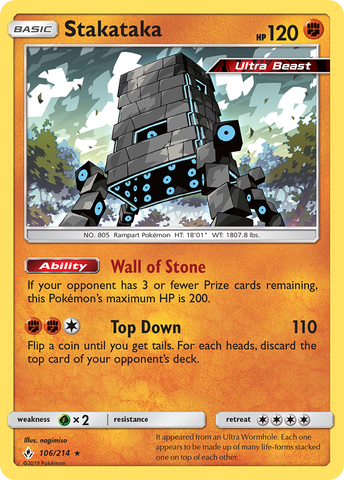Stakataka (106/214) [Sol y Luna: Vínculos inquebrantables] 