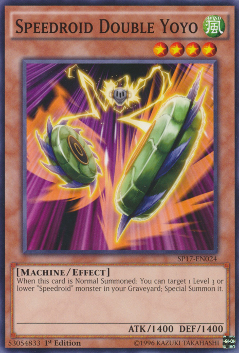 Speedroid Doble Yoyo [SP17-EN024] Común 