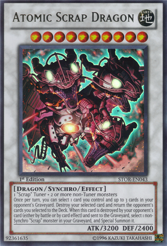 Dragón de Chatarra Atómica [STOR-EN043] Ultra Raro 