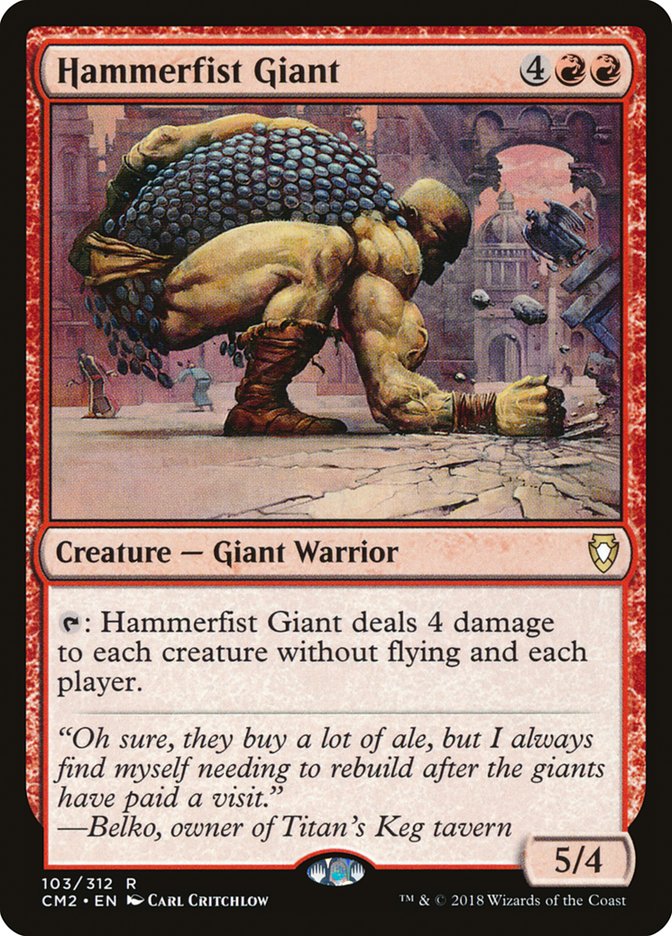 Gigante Hammerfist [Antología Commander Volumen II] 