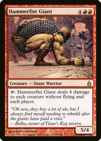 Gigante Puño Martillo [Ravnica: Ciudad de los Gremios] 