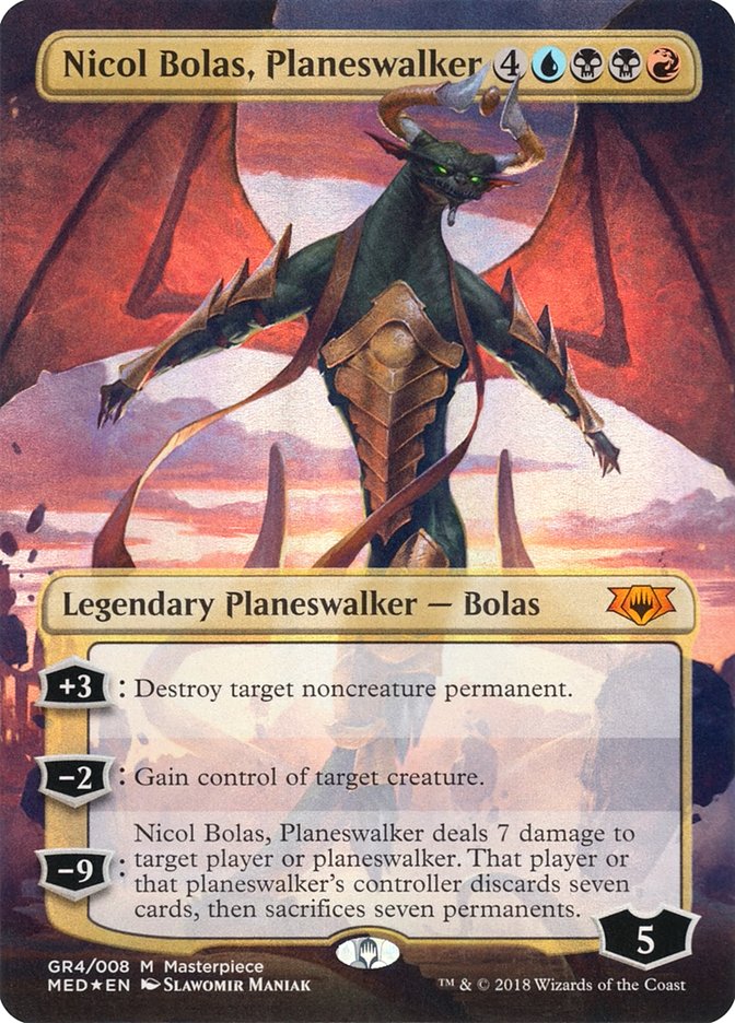 Nicol Bolas, Planeswalker [Edición mítica] 