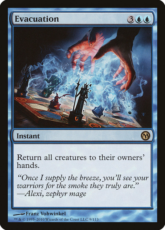 Evacuación [Duelos de los Planeswalkers] 