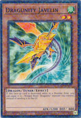 Dragunity Javelin (Terminal de duelo) [HAC1-EN157] Común 