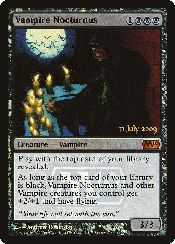 Vampire Nocturnus [Promociones de presentación de Magic 2010] 