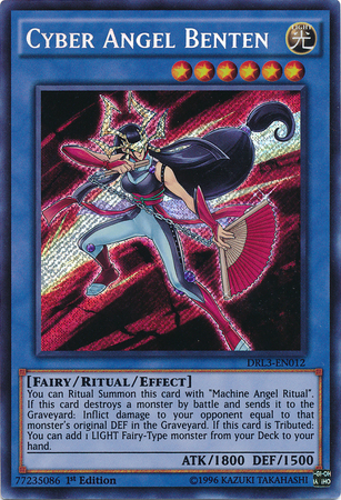 Cyber ​​Angel Benten [DRL3-EN012] Secreto Raro 