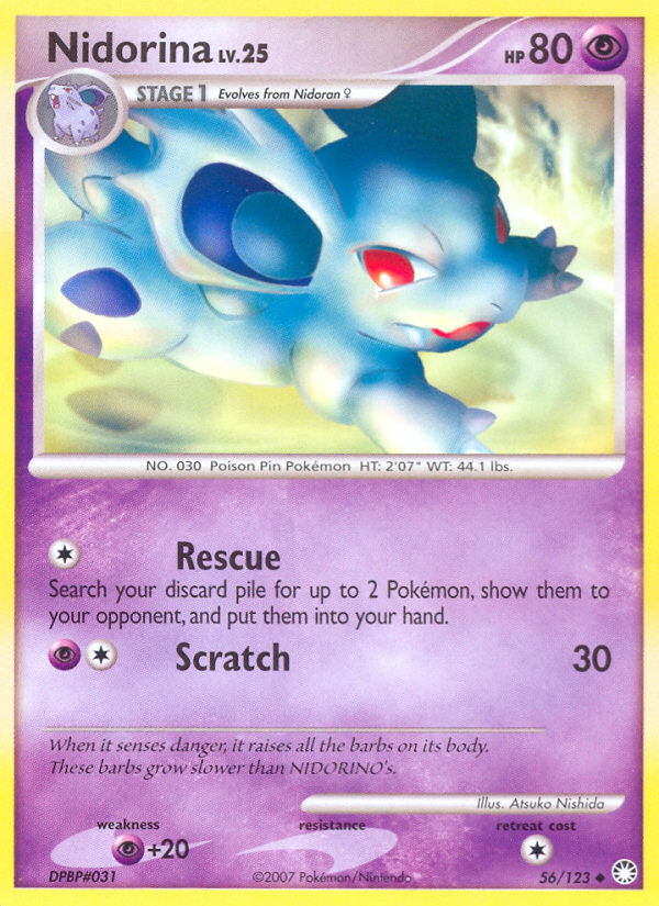 Nidorina (56/123) [Diamante y Perla: Tesoros Misteriosos] 