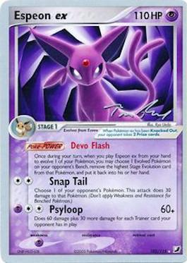 Espeon ex (102/115) (Ascenso legendario - Tom Roos) [Campeonato del Mundo 2007] 