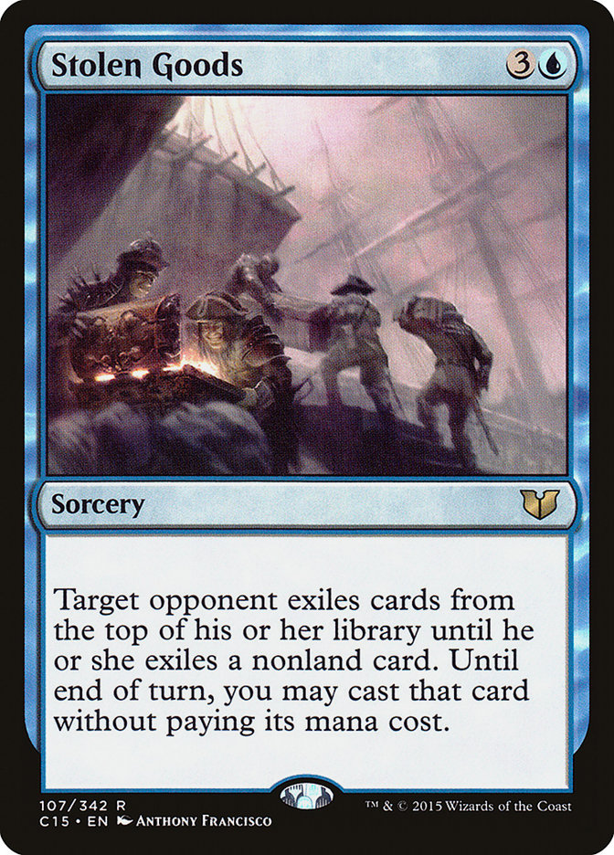 Bienes robados [Commander 2015] 