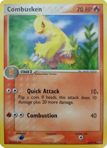Combusken (25/97) [EX: Estadio de batalla] 