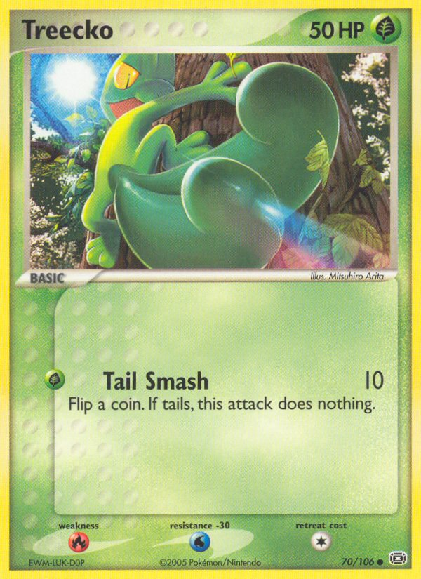 Treecko (70/106) [EX: Esmeralda] 