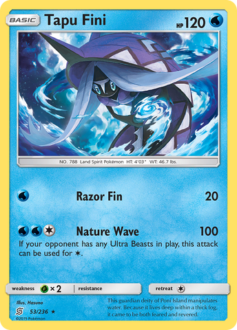 Tapu Fini (53/236) [Sol y Luna: Mentes Unificadas] 