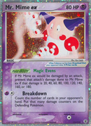 Mr. Mime ex (111/112) [EX: Rojo Fuego y Verde Hoja] 