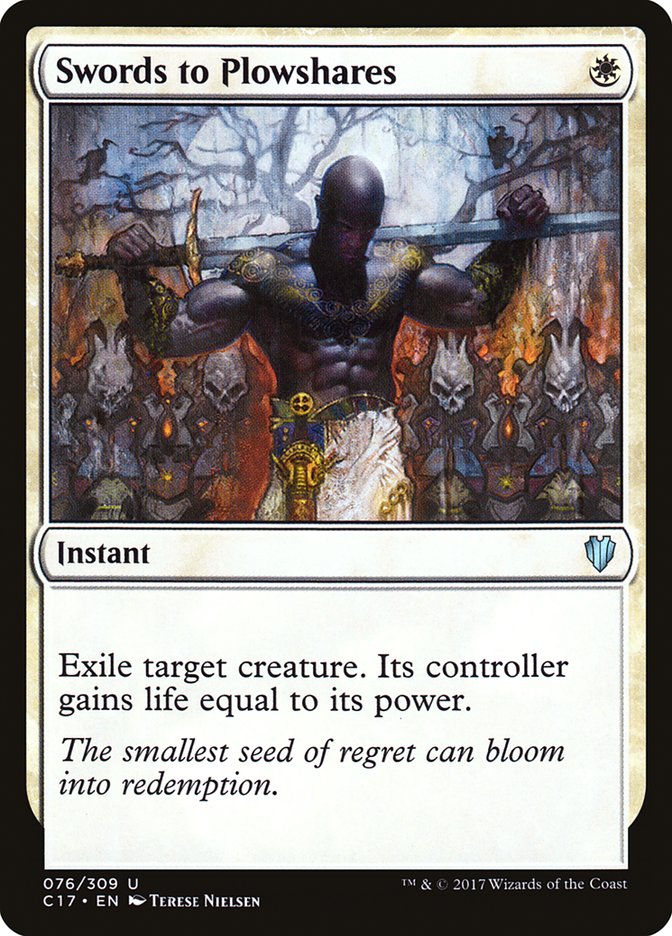 De espadas a arados [Commander 2017] 