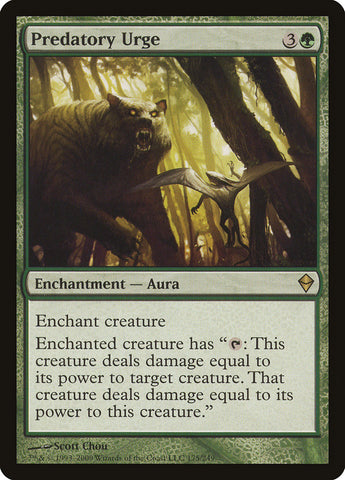Impulso depredador [Zendikar] 