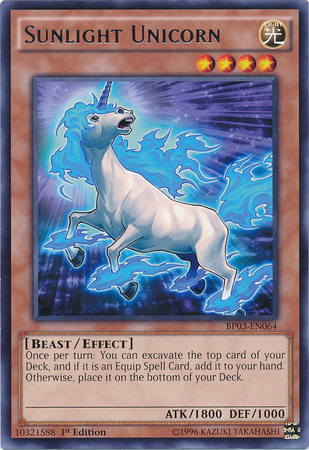 Unicornio de la luz del sol [BP03-EN064] Raro 