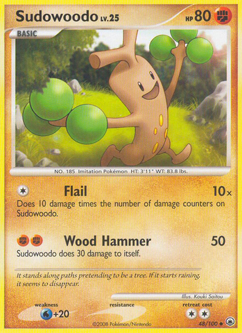 Sudowoodo (48/100) [Diamante y Perla: Amanecer majestuoso] 