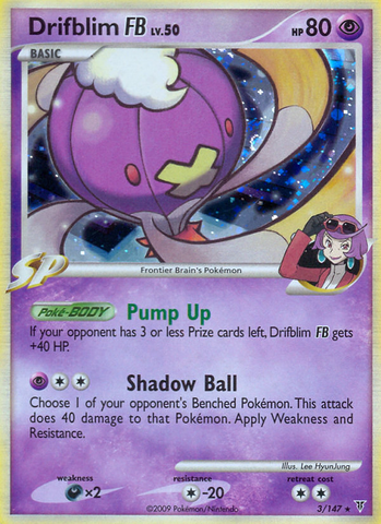 Drifblim FB (3/147) [Platino: Vencedores supremos] 